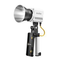 Godox ML60II BI (Portable LED Light Bi Color) with AK B01 Holding Handle and Battery Support Kit
