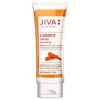 Morkų kremas 100 g | Ajurvedinis žolinis veido ir kūno kremas su morkų ekstraktu | Jiva Pack = 100 gm