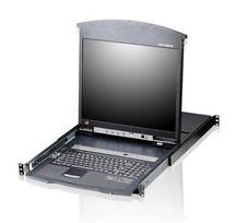 Aten | 8 prievadų Cat 5 dviejų bėgelių 17" LCD KVM komutatorius su Daisy Chain prievadu | KL1508AM-AXA-AG | 1 x USB A tipo lizdas