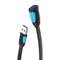 Vention VAS-A13-B300 Flat USB 3.0 Extender 3m, Black