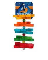 Feather World Puzzle - Treat interaktyvus žaislas paukščiams