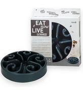 Eat Slow lėto valgymo dubenėlis, pilkas, 20 cm
