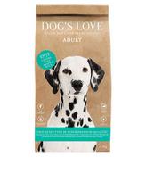 Dog's Love sausas maistas šunims su antiena : Pakuotė - 12 kg