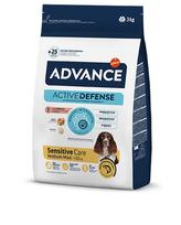 Advance Sensitive Medium Maxi sausas maistas šunims su lašiša : Pakuotė - 3 kg