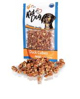 Kiddog Duck Cubes Mini skanėstai šunims su antiena, 80 g