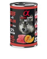 Alpha Spirit Wet konservai šunims su jautiena ir melionais, 400 g