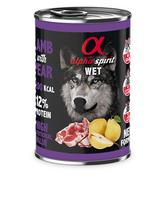 Alpha Spirit Wet konservai šunims su ėriena ir kriaušėmis, 400 g