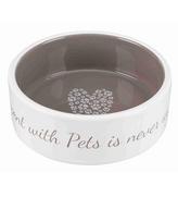 Trixie Pet's Home keraminis dubenėlis, rudas, 300 ml