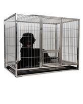 Groom-X Waiting Kennel viengubas narvas šunų kirpykloms, 110x72x86 cm