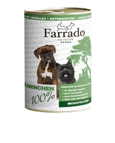 Farrado konservai šunims su triušiena, 400 g