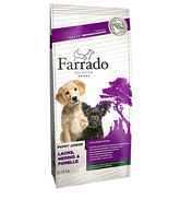 Farrado Puppy Junior sausas maistas šuniukams su žuvimi : Pakuotė - 4 kg