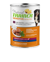 Natural Trainer Sensitive Adult M/M konservai šunims su antiena, 400 g