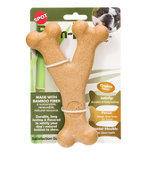 GimDog kumpio skonio bambukinis kaulas, 13.3 cm