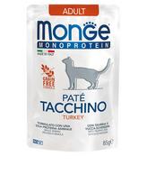 Monge Monoprotein konservai katėms su kalakutiena, 85 g