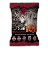 Alpha Spirit skanėstai šunims su kumpiu, 50 g