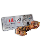 Alpha Spirit Serrano kaulas šunims M, 1 vnt