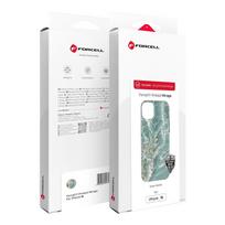FORCELL F-PROTECT Mirage, Military Drop-Tested case compatible with MagSafe for IPHONE 15 PRO MAX, green marble