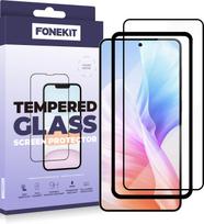 FoneKit Full Cover - Armor Case, Samsung Galaxy S25 Edge (2.5D Full Cover Glass)