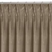 Homede naktinė užuolaida Vila, 530x270 cm, ruda