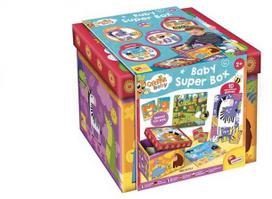 Liscianigiochi LISCIANI CAROTINA BABY SUPER BOX KOLEKCJA 10 GIER
