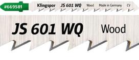 Pjūkleliai siaurapjūkliui KLINGSPOR JS 601 WQ, 115x8x1,45 mm, medienai