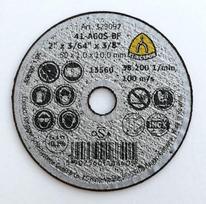 Mini metalo pjovimo diskas KLINGSPOR A 660 R Supra, 50x1,0x10