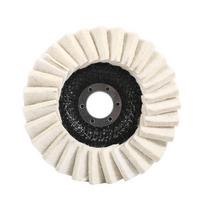 Poliravimo veltinis diskas ORIENTCRAFT Wool L, 125x22 mm, 116.00-Wool