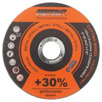 Nerūdijančio plieno pjovimo diskas ORIENTCRAFT Performance +30%, 125x1,0x22,23, 200.S30C-1