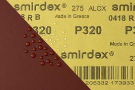 Šlifavimo popieriaus lapas SMIRDEX 275 Wet/dry, 230x280mm, atsparus vandeniui - 2000