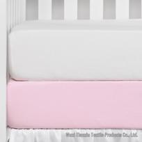 Mini vaikiškos lovelės paklodžių rinkinys - Minkšta medvilninė flanelinė patalynė naujagimiams, Vientisos spalvos, 2 dalių