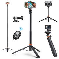 K&F Concept trikojis MS04 Tripod Phone Selfie with Stick Bluetooth Remote Control (KF09.127V1)