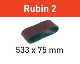 Šlifavimo juosta L533X 75-P60 RU2/10 Rubin 2