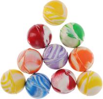 Šokinėjantys kamuoliukai BOUNCY tinklelyje, 10 vnt