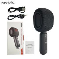 Karaoke bluetooth mikrofonas - kolonėlė su balso keitimo efektais