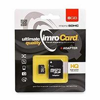 Atminties kortelė telefonui Imro 8GB, Micro SDHC