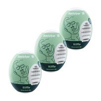 Satisfyer Egg Riffle masturbatorių rinkinys 3 vnt.
