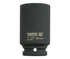 Smūginė galvutė šešiakampė Yato 3/4" 36mm (YT-1136)