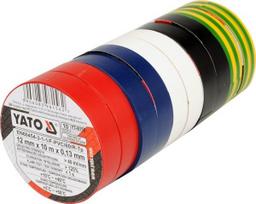 Elektros izoliacinė juosta - Yato - YT-8156 - Izoliacija 12 mm - Ilgis 10 m - PVC