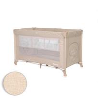 Kelioninė lovytė-maniežas Lorelli Noemi 2 Layer, Fog beige star