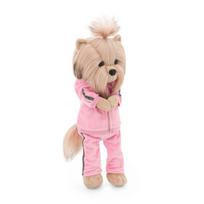 Minkštas pliušinis šuniukas Lucky Yoyo Pink Fitness, 38 cm