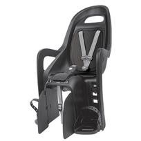 Polisport Groovy CFS 26-29" vaikiška kėdutė dviračiui ant bagažinės | Black - Dark Grey