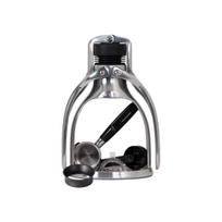 ROK EspressoGC Classic svirtinis espresso kavos aparatas - sidabrinis