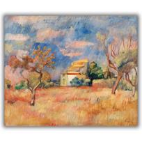 Reprodukcija „Dovecote at Bellevue“, Pierre-Auguste Renoir