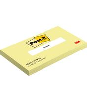 Lipnūs lapeliai Post-it®, 76 x 127 mm, 100 lapelių, kanarėlės geltona