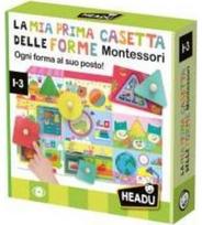 Mokomasis žaidimas HEADU Montessori My First House of Shapes MU