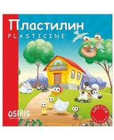 Plastilinas OSIRIS, 12 spalvų