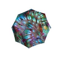 DOPPLER skėtis Fiber Magic Pavone 746165SP - Spalvota, Trumpieji