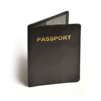TRAVEL BLUE dėklas Leather Passport Protector 621 - Juoda