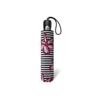 PIERRE CARDIN skėtis Easymatic Light Floral - Juoda, Trumpieji