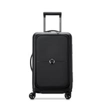 DELSEY mažas lagaminas Turenne 4W 55cm 1621802 - Juoda, Mažas (S)